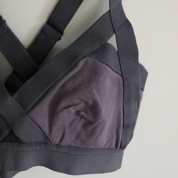 Community Aritzia Women's Sz M Rasa Activewear Stretch Mesh Sports Bra - Picture 5 of 10